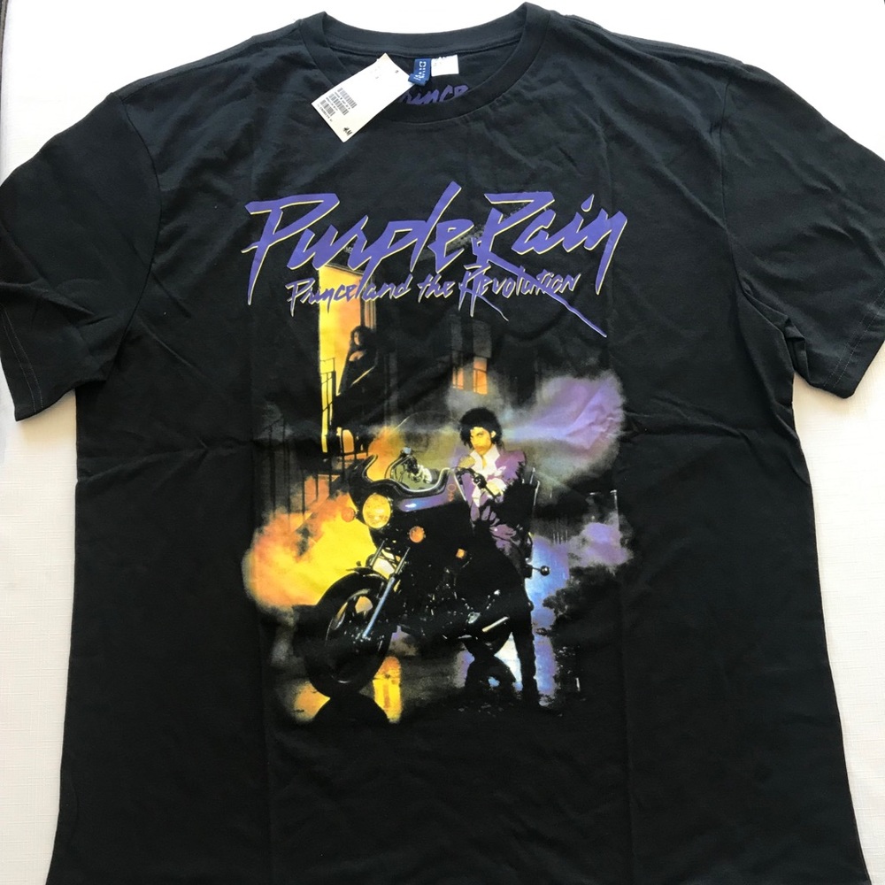 PRINCE Purple Rain Licensed T-shirt NWT La…